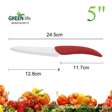 Single 5" ceramic utility knife,Newest Kitchen Tool